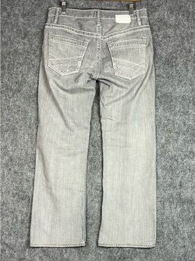 BKE Derek Jeans Men's Light Gray Straight Jeans Size 30 x 29 BKE Denim 30R